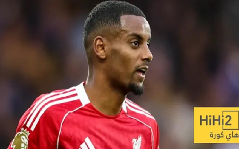 لحظة طريفة.. احتفال إيزاك الساخر بهدفه الأول أمام ليفربول